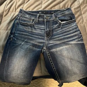 Mens Buckle Jeans